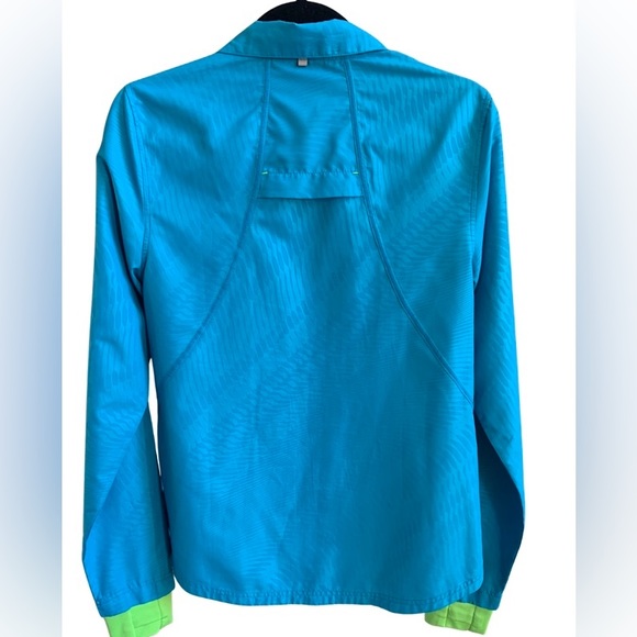 Champion blue and lime light spring windbreaker - Picture 2 of 6